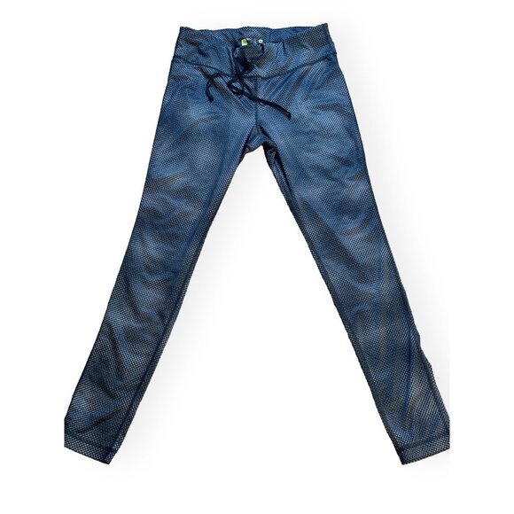 Xersion Fitted Athletic Pants, Black & Gray, Moisture-Wicking Size M Workout Gym - Picture 1 of 6